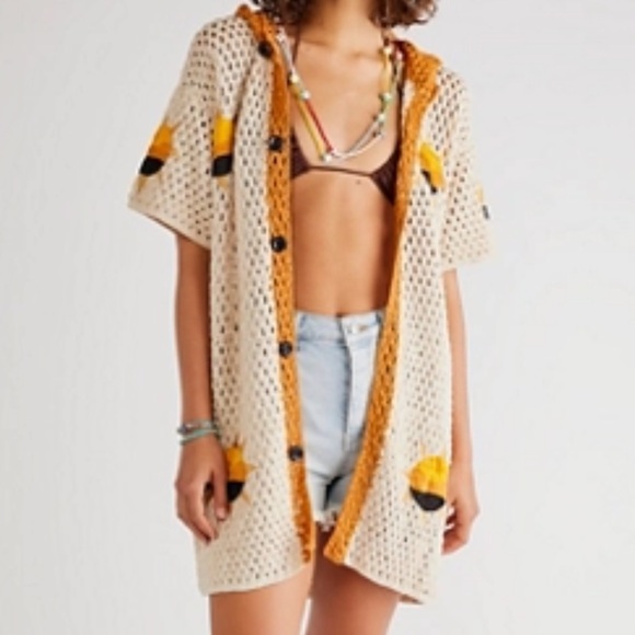 Free People Shirt Dress - Picture 1 of 6